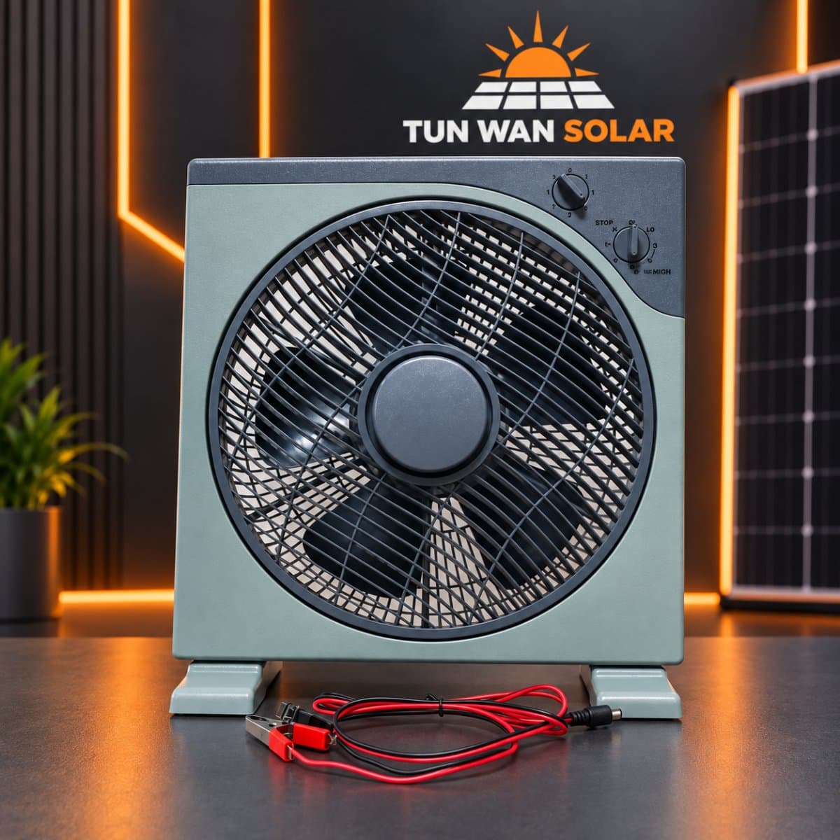 Stand Fan DC 12V