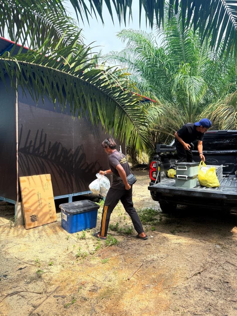 Rumah kebun sawit  — gambar 1