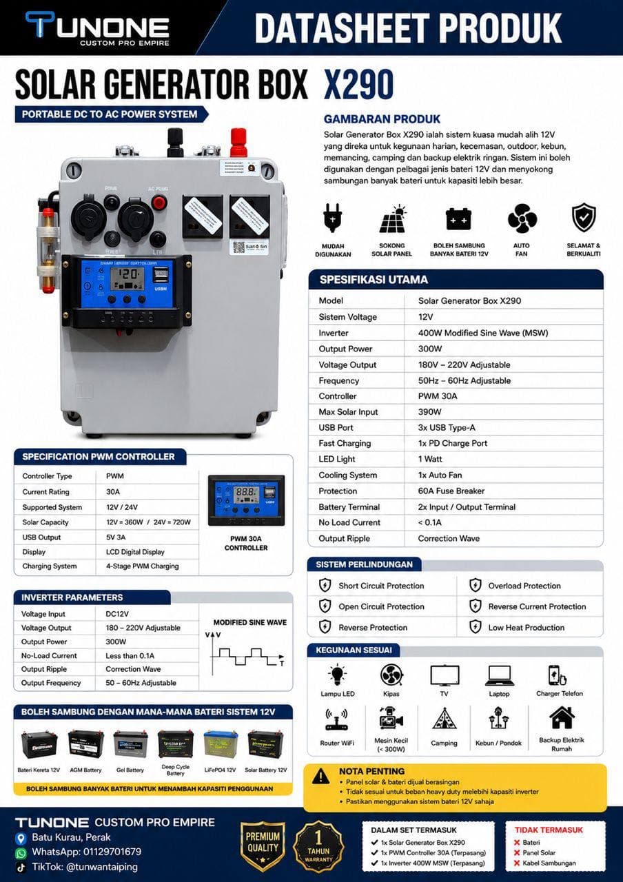 Box X-290 400W MSW — gambar 5