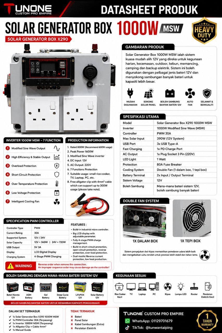 Box 1000W MSW Heavy Duty — gambar 5