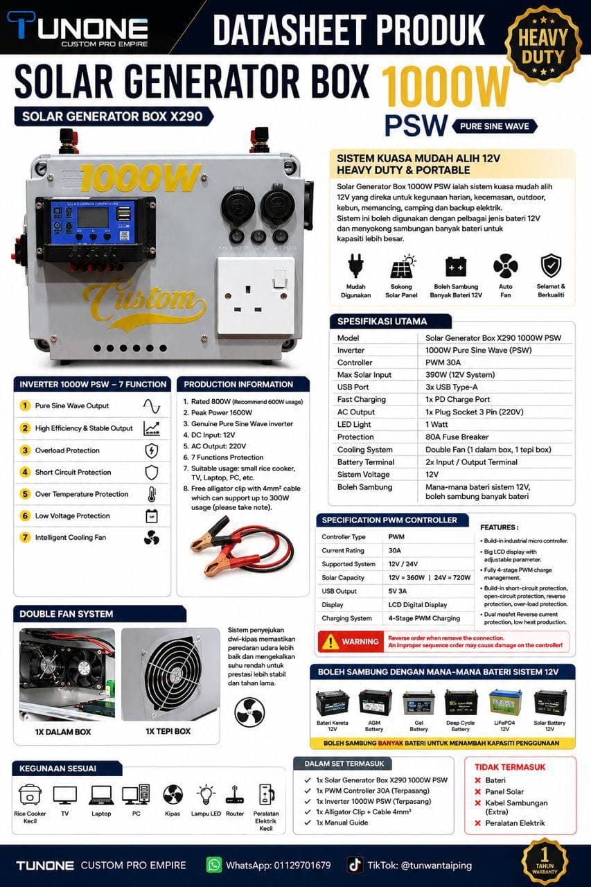 Box 1000W PSW Heavy Duty — gambar 5