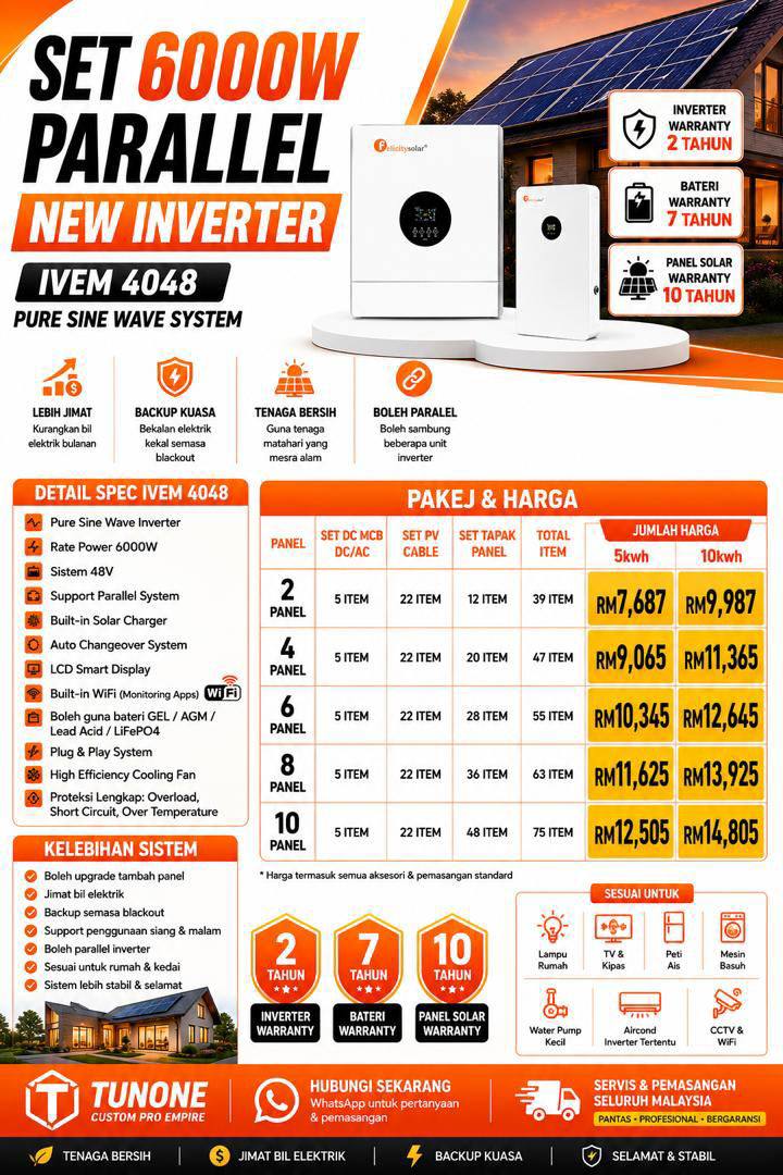 Sistem 6KVA — IVEM6048